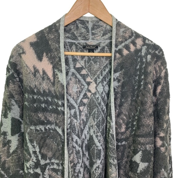 Lucky Brand Bohemian Fringed Cardigan - Picture 4 of 7